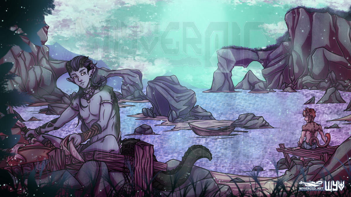 Strandtag - Illustration