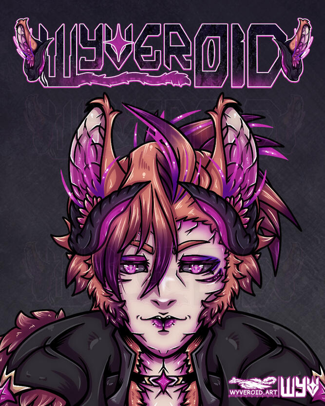 Wyveroid-Avatar & Banner Illustration