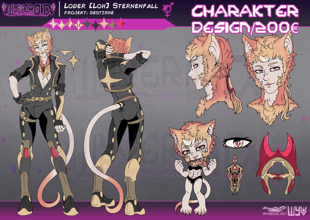 Charakterdesign Commission - ab 200€