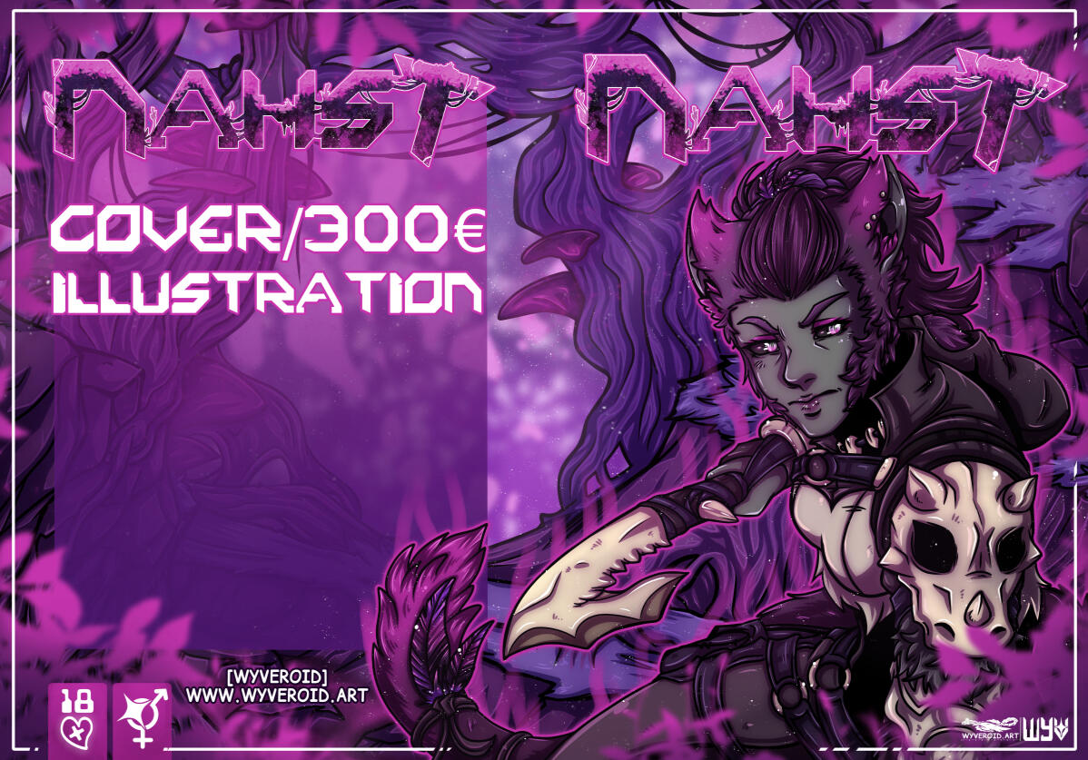 Cover Illustration Manga/Comic/Buch - ab 300€